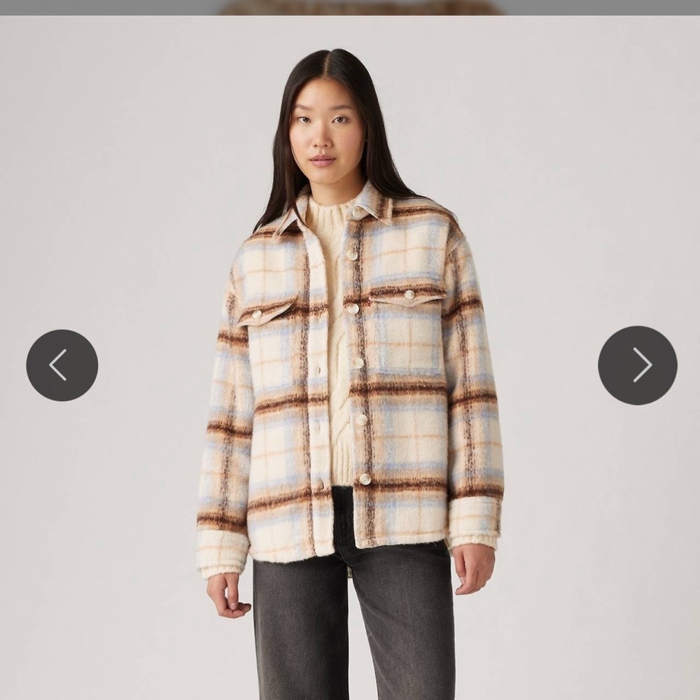 COPY - Levi Strauss & Co. Plaid Shirt Jacket